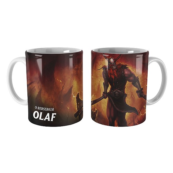 Caneca Olaf Esquecido League of Legends Lol