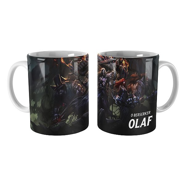 Caneca Olaf Pentakill League of Legends Lol