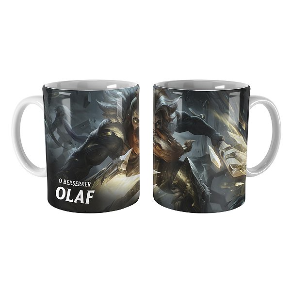 Caneca Olaf Sentinela League of Legends Lol