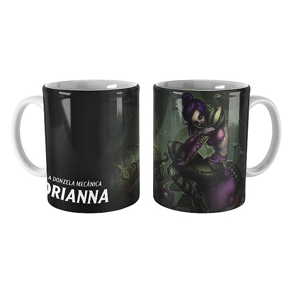 Caneca Orianna Fantoche Macabro League of Legends Lol