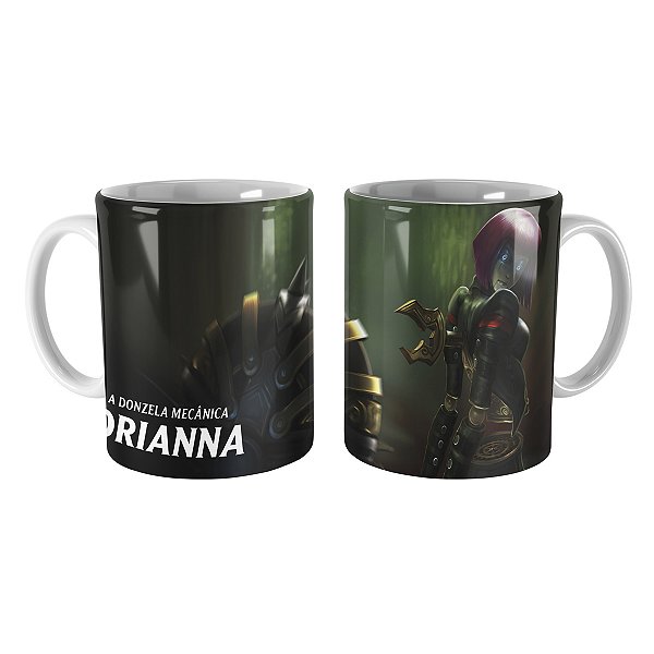 Caneca Orianna Artesã das Lâminas League of Legends Lol