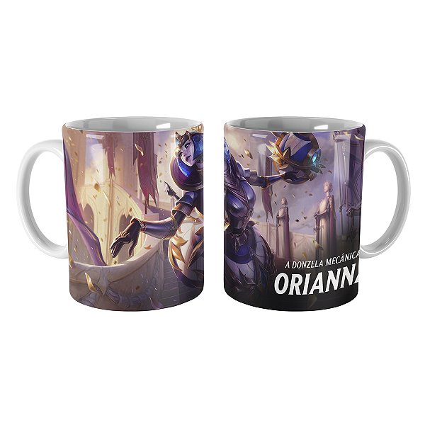 Caneca Orianna Vitoriosa League of Legends Lol