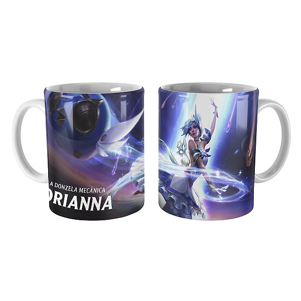 Caneca Orianna Guardiã Estelar League of Legends Lol