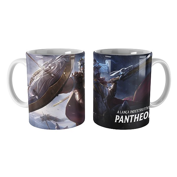 Caneca Pantheon Gladiador League of Legends Lol
