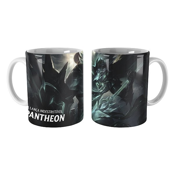 Caneca Pantheon Destruído League of Legends Lol