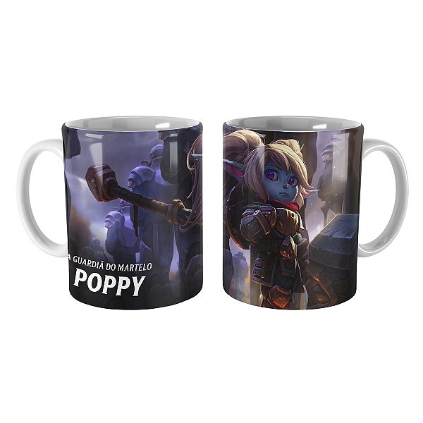 Caneca Poppy League of Legends Lol