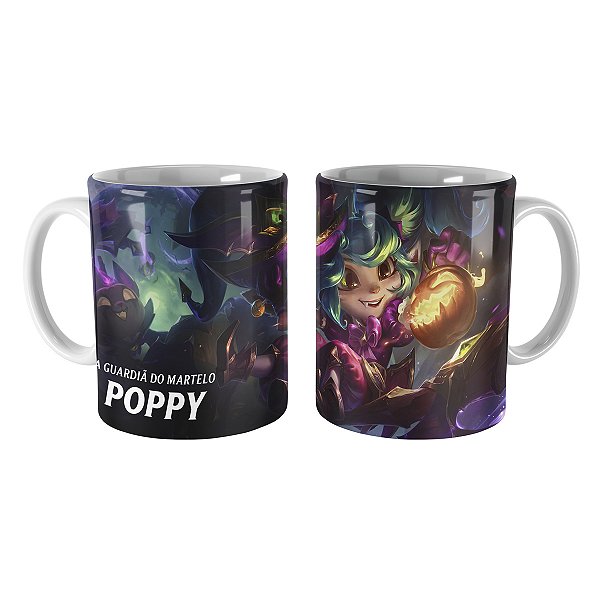 Caneca Poppy Feiticeira League of Legends Lol