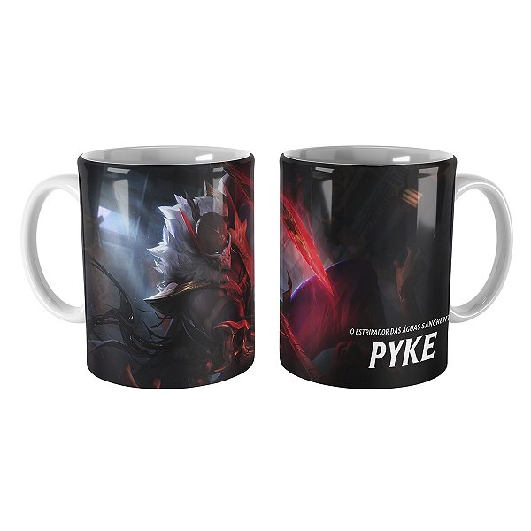 Caneca Pyke Lua Sangrenta League of Legends Lol
