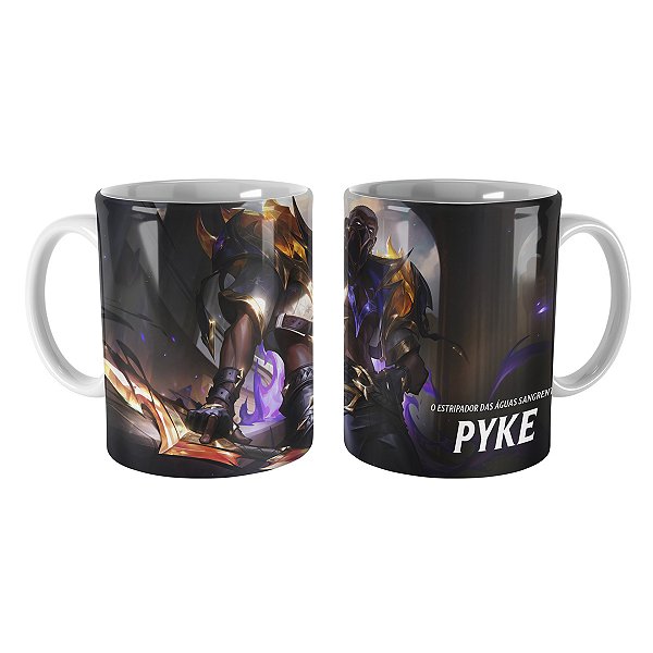 Caneca Pyke Soul Fighter de Prestígio League of Legends Lol