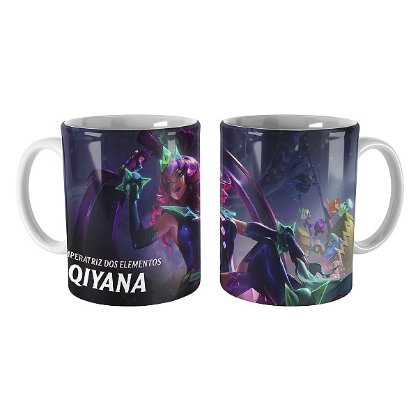Caneca Qiyana Chefona League of Legends Lol