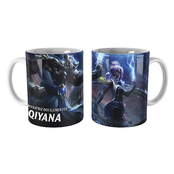 Caneca Qiyana Lâmina do Trovão League of Legends Lol