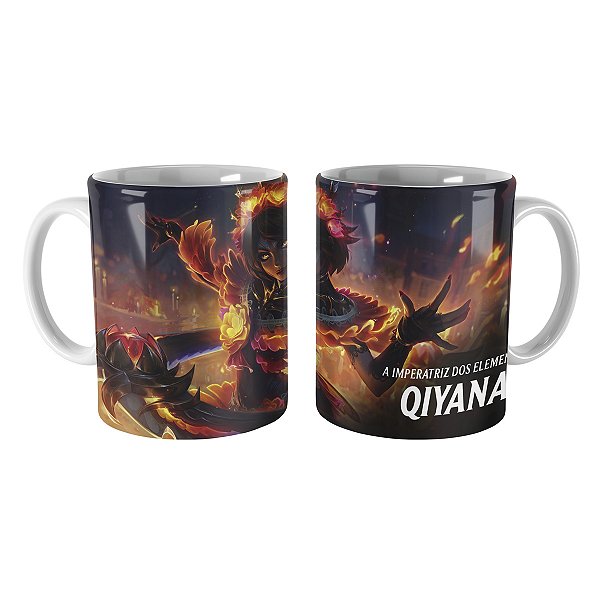Caneca Qiyana La Ilusión League of Legends Lol