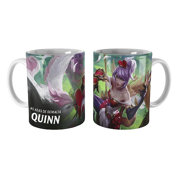 Caneca Quinn Cupido Mortal League of Legends Lol
