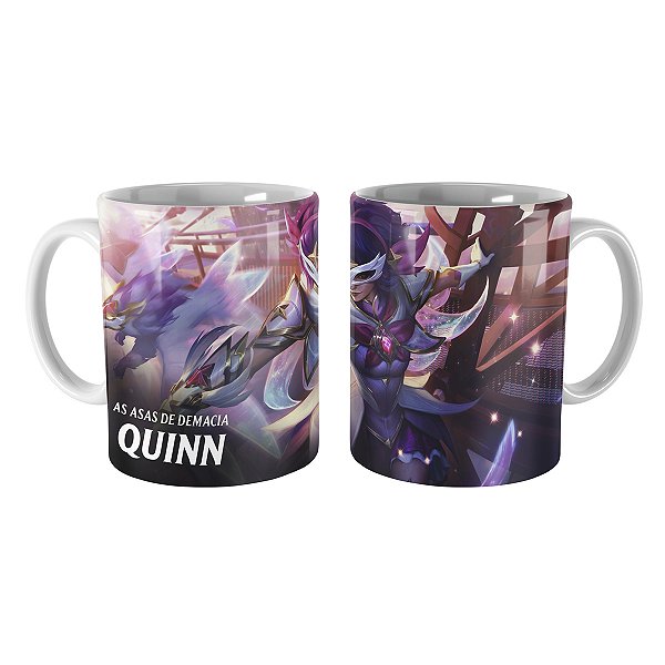 Caneca Quinn Guardiã Estelar League of Legends Lol