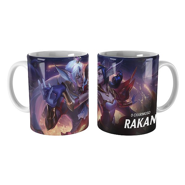 Caneca Rakan Queridinho League of Legends Lol