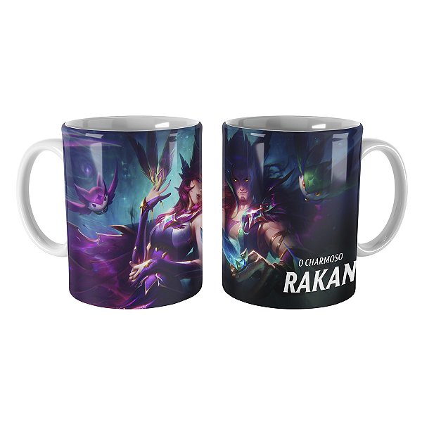 Caneca Rakan Guardião Estelar League of Legends Lol