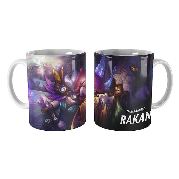 Caneca Rakan Sabugueiro League of Legends Lol