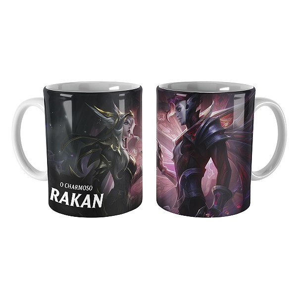 Caneca Rakan Pacto Quebrado League of Legends Lol