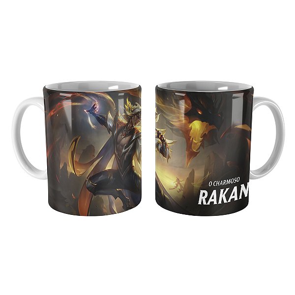 Caneca Rakan Dracomante League of Legends Lol