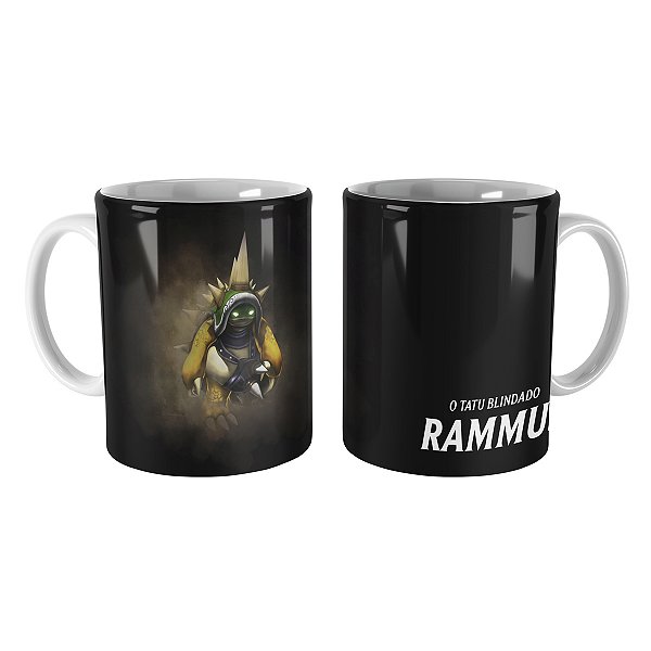 Caneca Rammus Rei League of Legends Lol