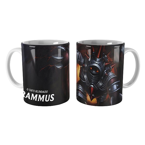 Caneca Rammus Cromo League of Legends Lol