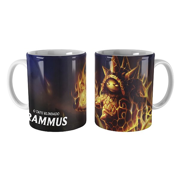 Caneca Rammus de Lava League of Legends Lol