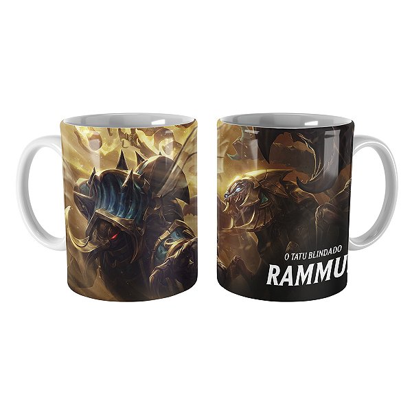 Caneca Rammus Guardião das Areias League of Legends Lol