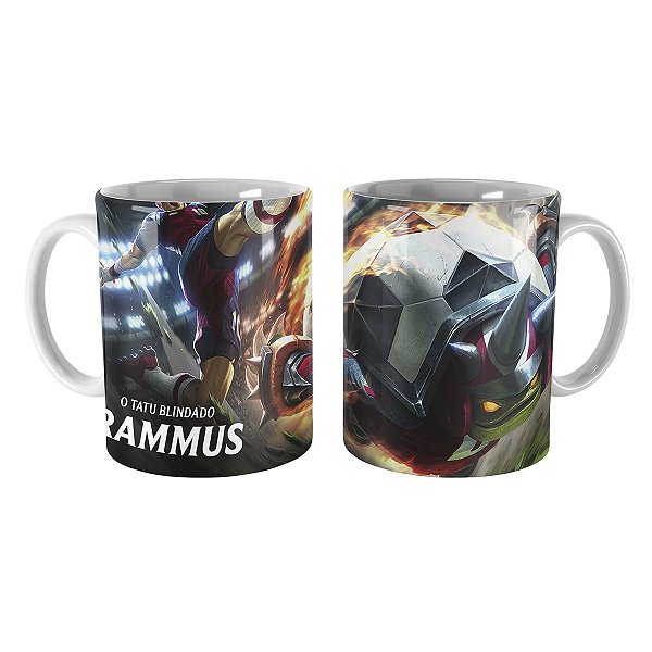 Caneca Rammus Zagueiro League of Legends Lol