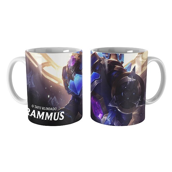 Caneca Rammus Hextec League of Legends Lol
