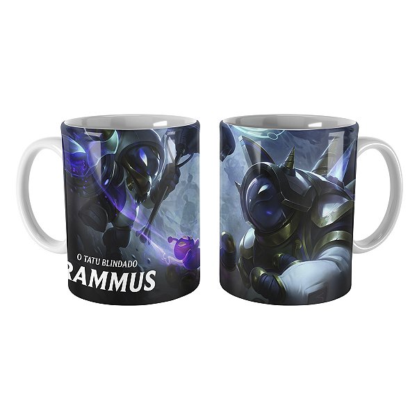 Caneca Rammus Astronauta League of Legends Lol