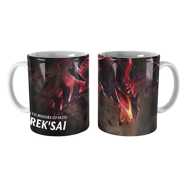 Caneca Rek'Sai Eternum League of Legends Lol
