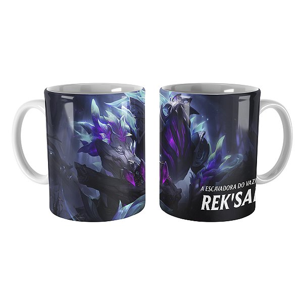 Caneca Rek'Sai Sabugueiro League of Legends Lol
