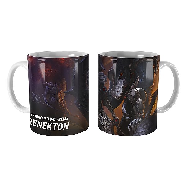 Caneca Renekton Galáctico League of Legends Lol