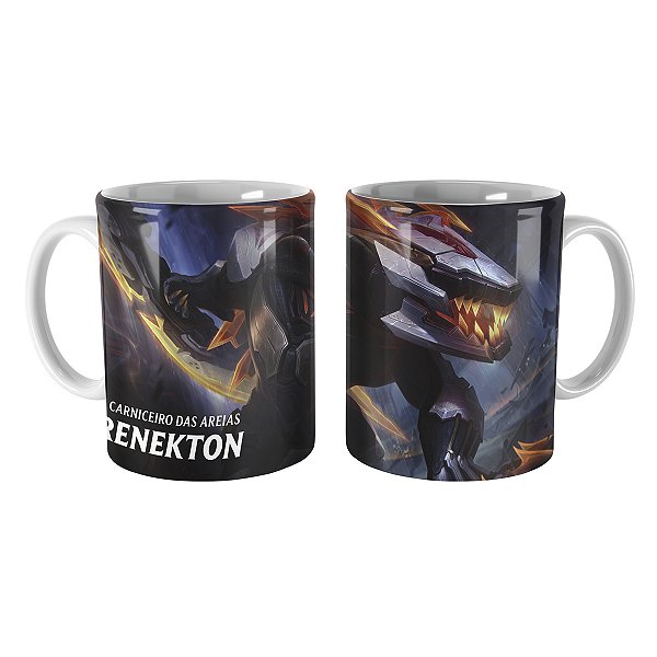 Caneca PROJETO: Renekton League of Legends Lol
