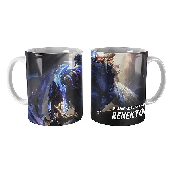 Caneca Renekton Emissário da Luz League of Legends Lol