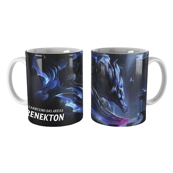 Caneca Renekton Mundial 2023 League of Legends Lol