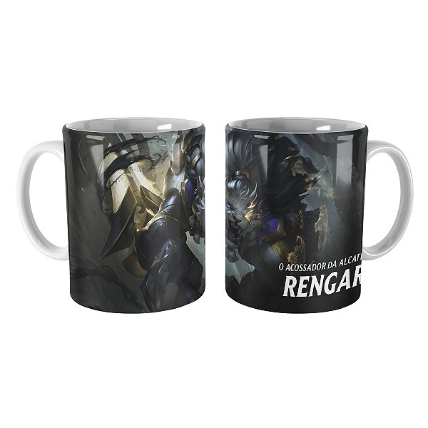 Caneca Rengar Sentinela League of Legends Lol