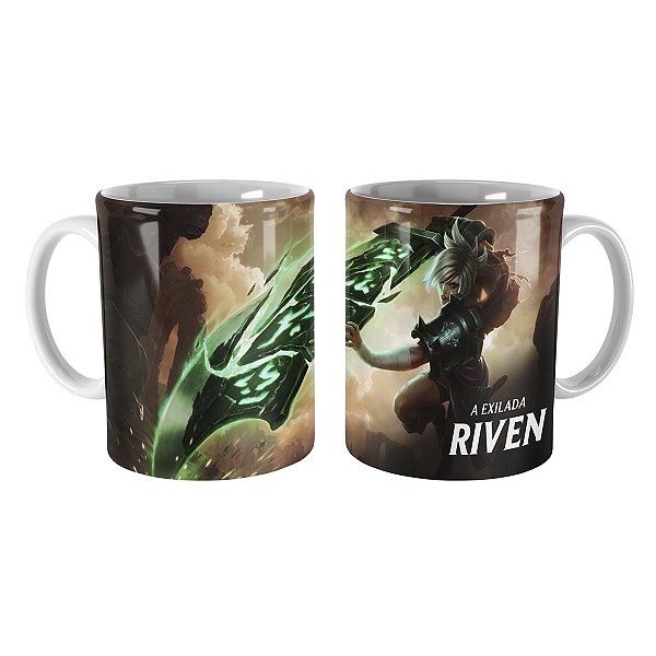 Caneca Riven League of Legends Lol