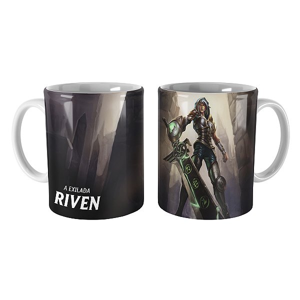 Caneca Riven Redimida League of Legends Lol