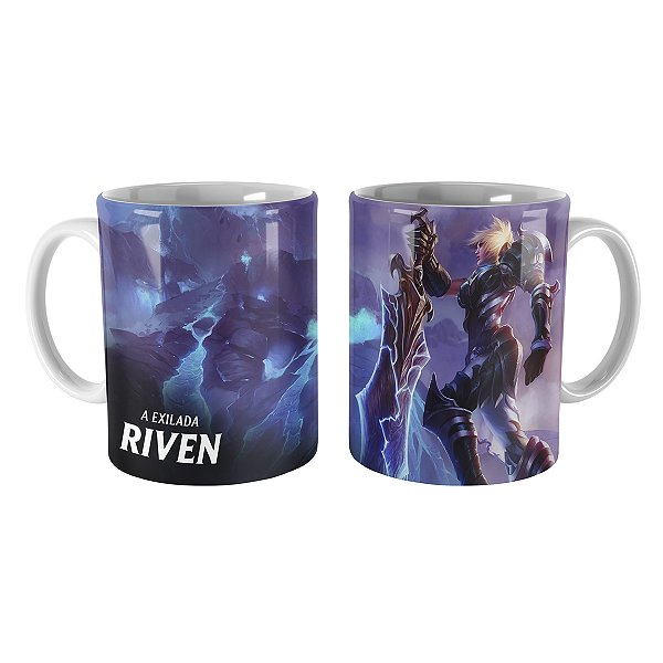 Caneca Riven Mundial 2012 League of Legends Lol