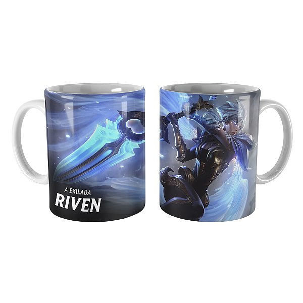 Caneca Riven Emissária da Luz League of Legends Lol