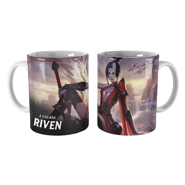 Caneca Riven Espada Valorosa League of Legends Lol