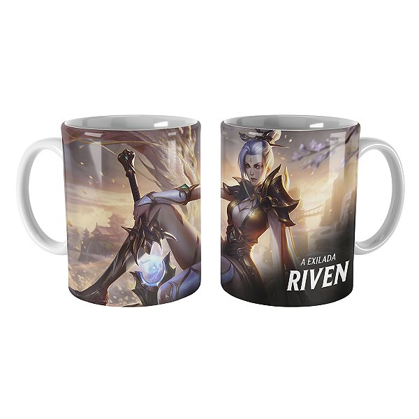 Caneca Riven Espada Valorosa de Prestígio League of Legends