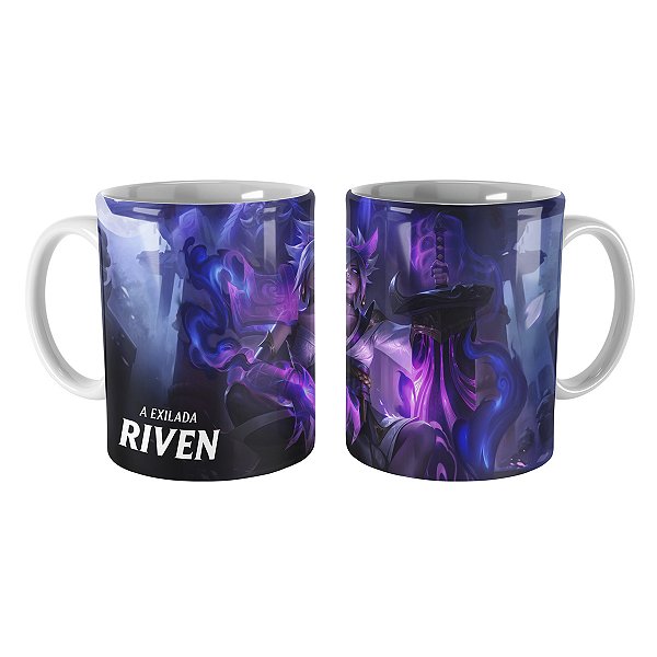Caneca Riven Florescer Espiritual League of Legends Lol