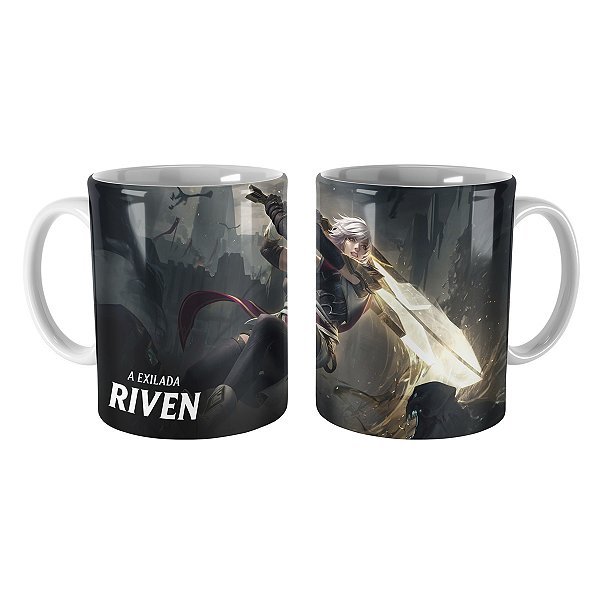 Caneca Riven Sentinela League of Legends Lol