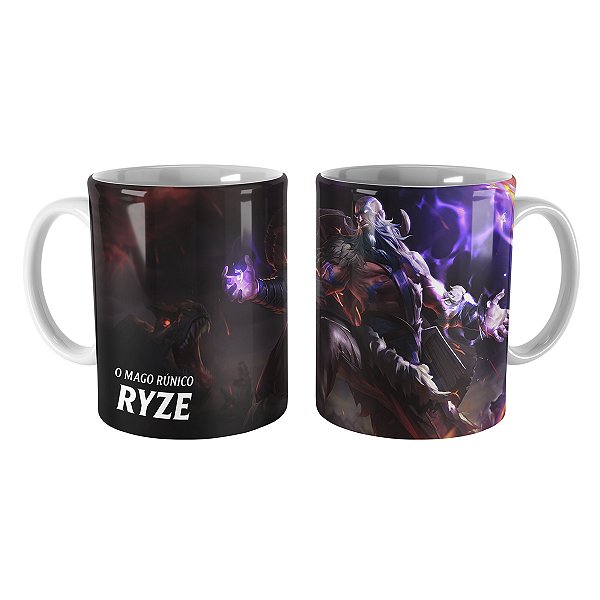 Caneca Ryze Tribal League of Legends Lol