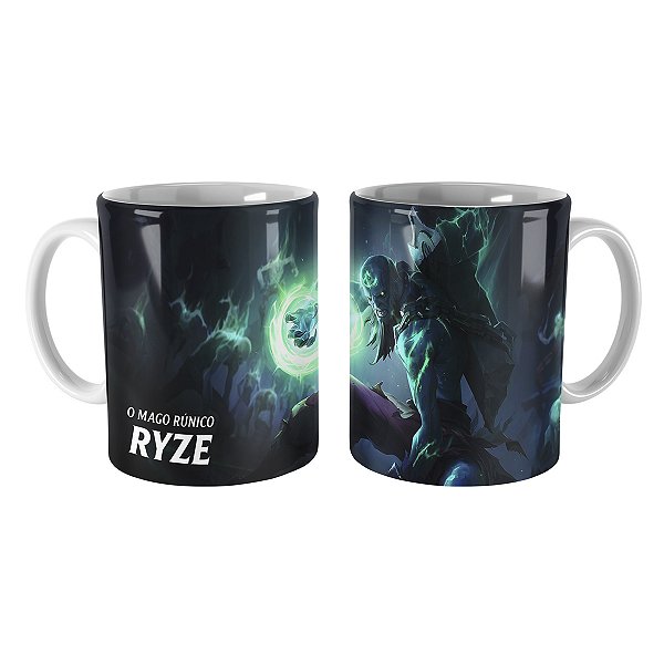 Caneca Ryze Zumbi League of Legends Lol