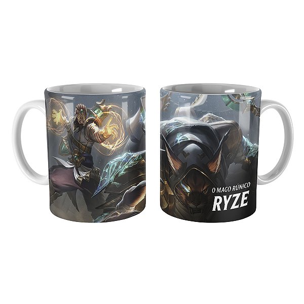 Caneca Ryze Guardião das Areias League of Legends Lol