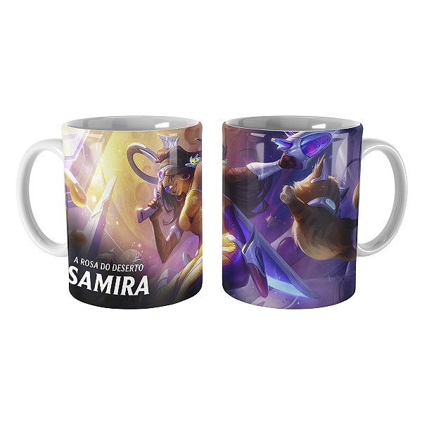 Caneca Samira Embalos no Espaço League of Legends Lol
