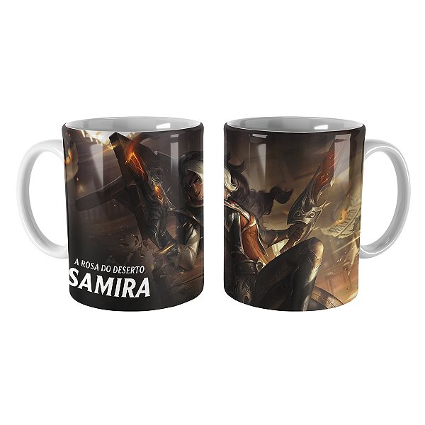 Caneca Samira Velho Oeste League of Legends Lol